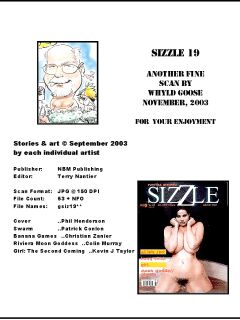 Sizzle comix #19 Preview