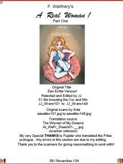 [Di Sano and F. Walthery] A Real Woman #1