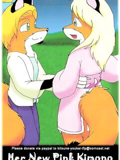 [Kitsune Youkai] Her New Pink Kimono