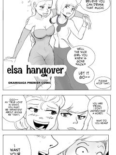 [wulfsaga] Elsa Hangover (Frozen)