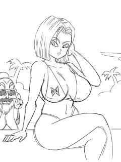 [Funsexydragonball] 18 you sly she-devil (Dragon Ball Z)