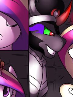[Meggchan] Cadance x Sombra (My Little Pony: Friendship is Magic)