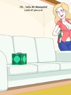 [Kotaotake] Beth and Mr Meeseeks (Rick and Morty)