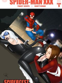 [Tracy Scops (Scottichan)] Ultimate Spider-Man XXX 9 - Spidercest - a cat that got your tongue (Spider-Man) Preview