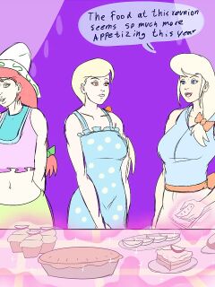 [Annon] Bimbo Apple Reunion Begins (My Little Pony Friendship is Magic)