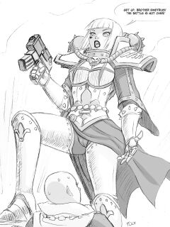 [Flick] Brother Demetrius and Battle Sisters (Warhammer 40k)