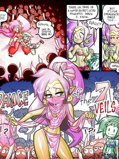 [Superhappy, Teslakoi, and Freeglass] The Dance of the 7 Veils (Shantae)